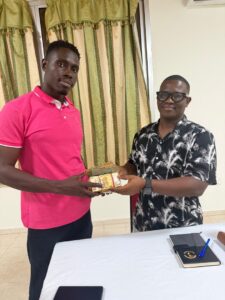 OMFA President Donates NLe25,000 Towards  St. Francis School Sanitation Project